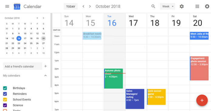 How to activate Dark mode in Google calendar